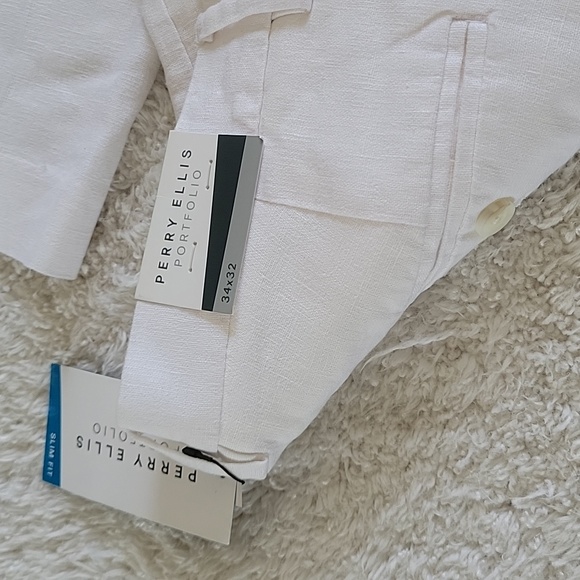NWT PERRY ELLIS PORTFOLIO, Slit Below The Waist, Slim Fit, SIZE 34X32 - Picture 4 of 9